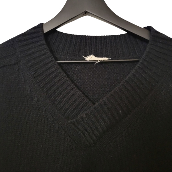 POETRY Womens Plus Size Black Lambs Wool Sweater Dress Size 16 - Picture 4 of 10